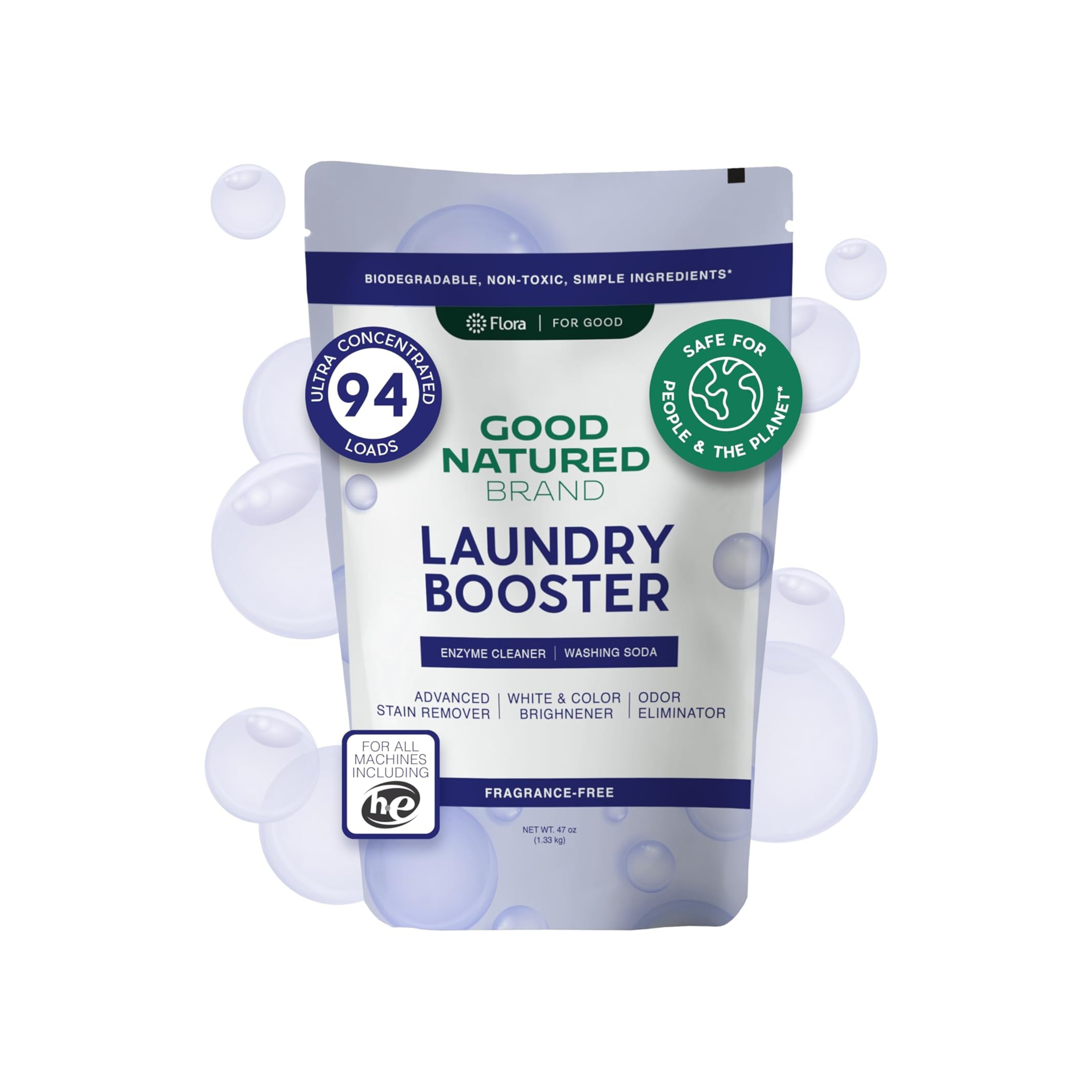 Laundry Booster - Fragrance-Free | 47oz, 94 Loads