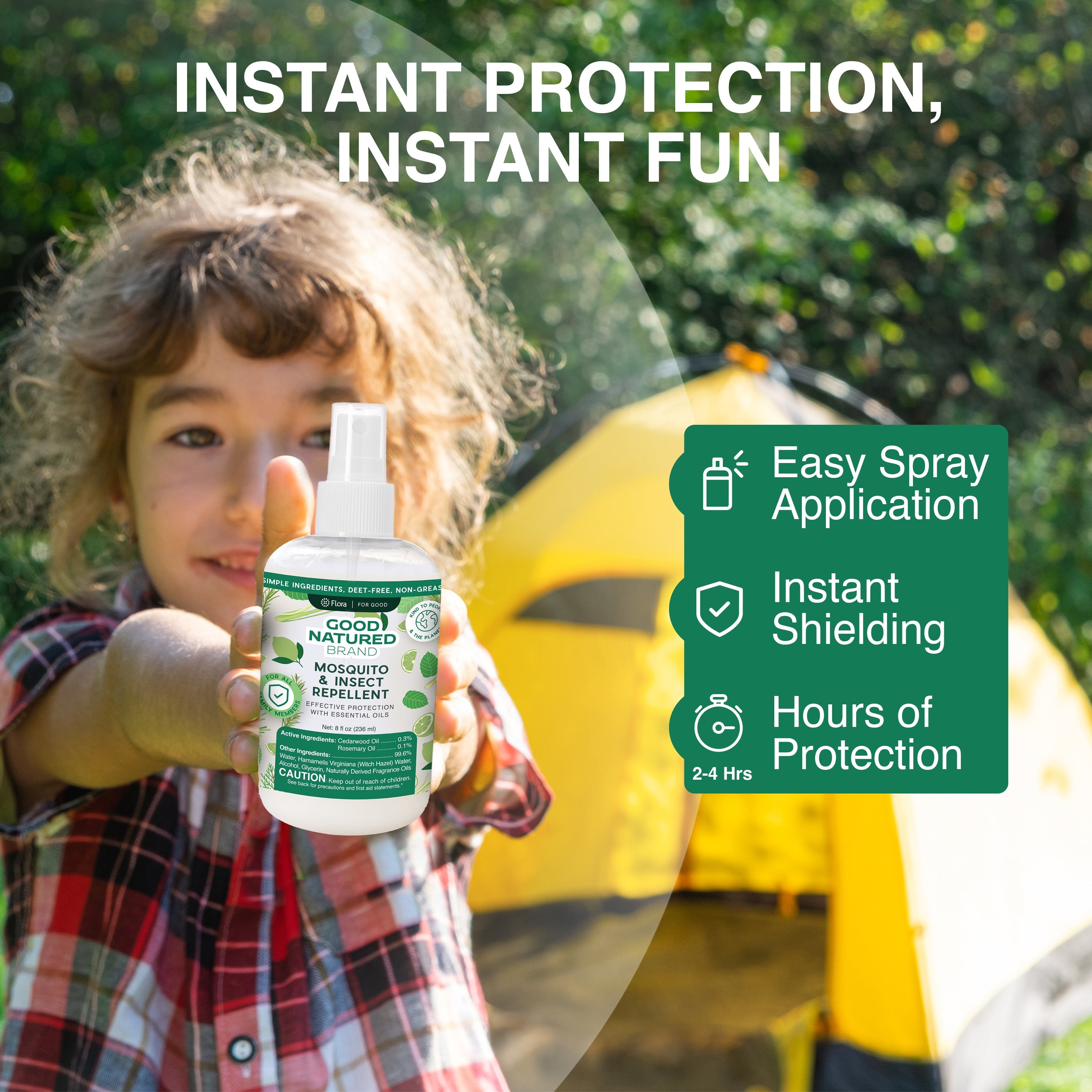 DEET Free Mosquito & Insect Repellent