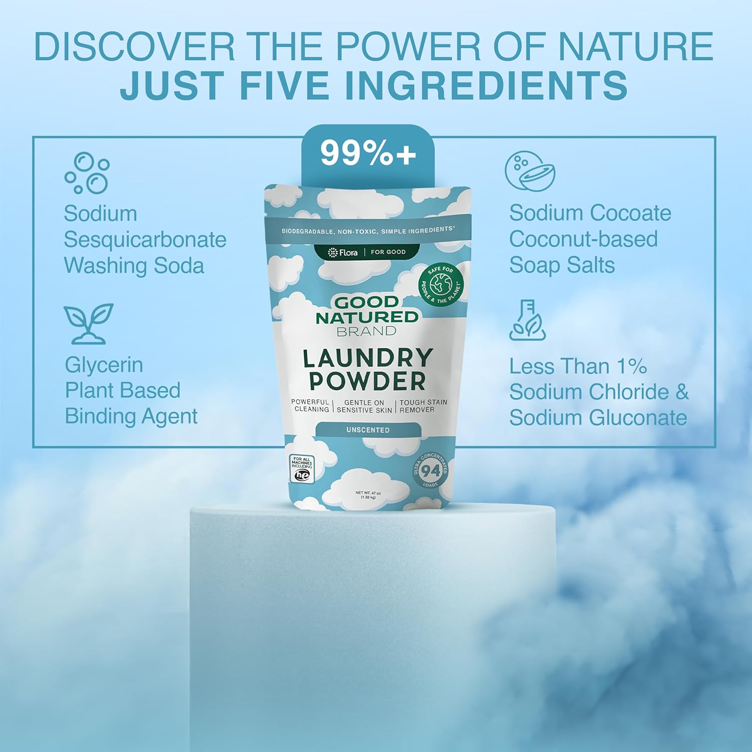 Laundry Powder - Unscented | 47oz